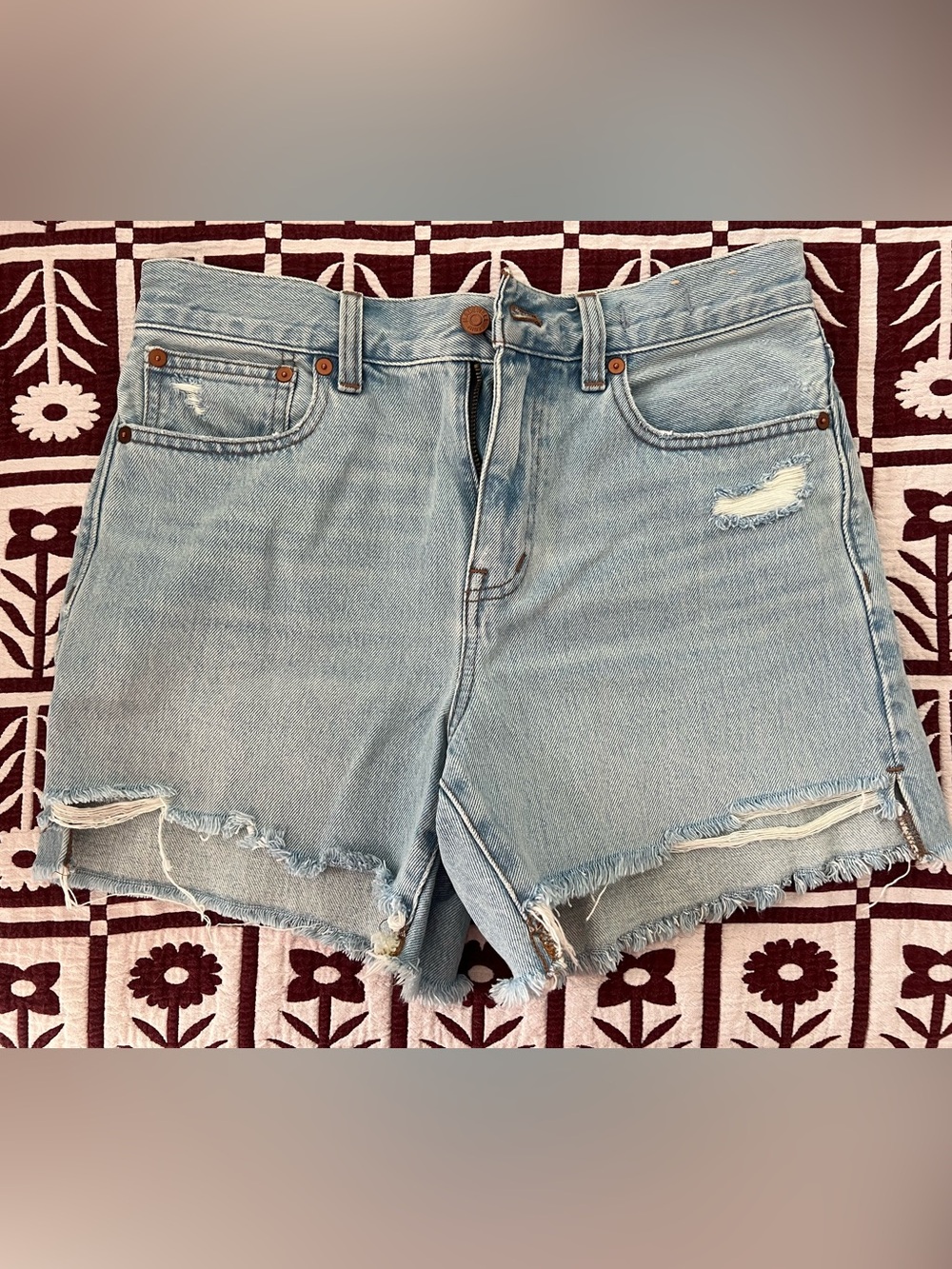 Madewell denim shorts